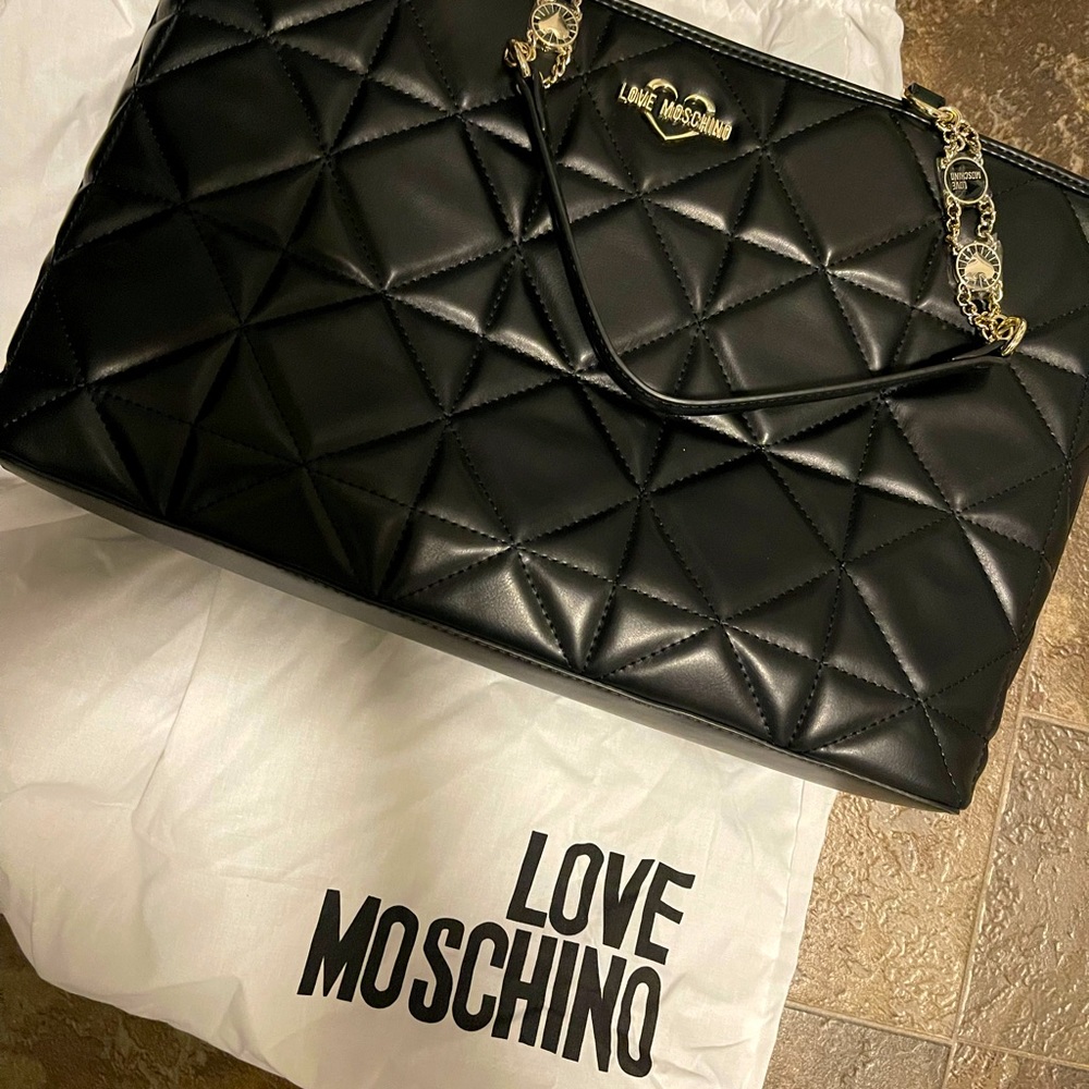 Designer NWT “Love Moschino” bag new never used